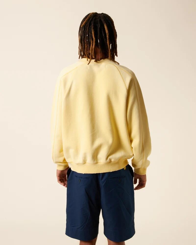 NP - SUN-KISSED CREWNECK YELLOW - BACKSTAGE - باك ستيج - BACKSTAGE باك ستيج your go-to destination for discovering the finest brands that cater to every taste and occasion in KSA and Middle East.