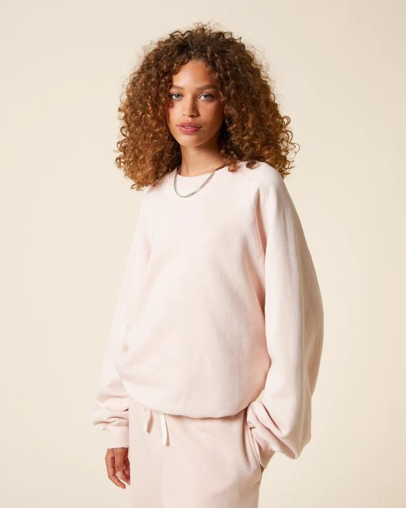 NP - SUN-KISSED CREWNECK PINK - BACKSTAGE - باك ستيج - BACKSTAGE باك ستيج your go-to destination for discovering the finest brands that cater to every taste and occasion in KSA and Middle East.