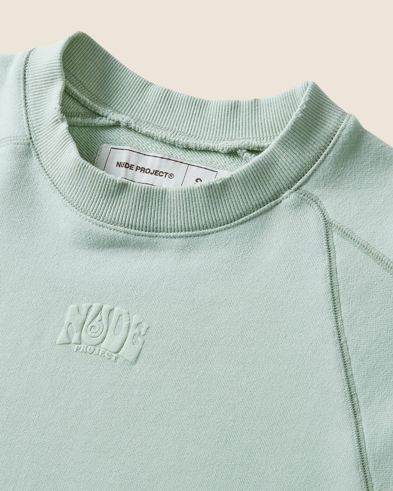 NP - SUN-KISSED CREWNECK MINT - BACKSTAGE - باك ستيج - BACKSTAGE باك ستيج your go-to destination for discovering the finest brands that cater to every taste and occasion in KSA and Middle East.