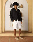 HOMIES - LINEN CARGO SHORTS