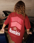 HOMIES RACING T-SHIRT BURGUNDY