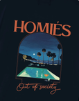 HOMIES MIDNIGHT REFLECTION T-SHIRT DARK NAVY