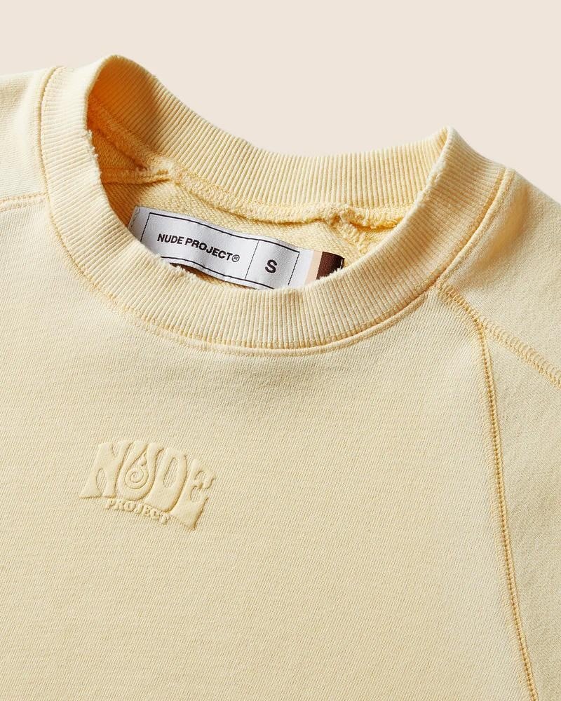 NP - SUN-KISSED CREWNECK YELLOW - BACKSTAGE - باك ستيج - BACKSTAGE باك ستيج your go-to destination for discovering the finest brands that cater to every taste and occasion in KSA and Middle East.