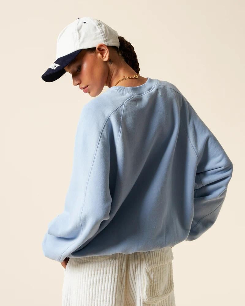 NP - SUN-KISSED CREWNECK CELESTE - BACKSTAGE - باك ستيج - BACKSTAGE باك ستيج your go-to destination for discovering the finest brands that cater to every taste and occasion in KSA and Middle East.