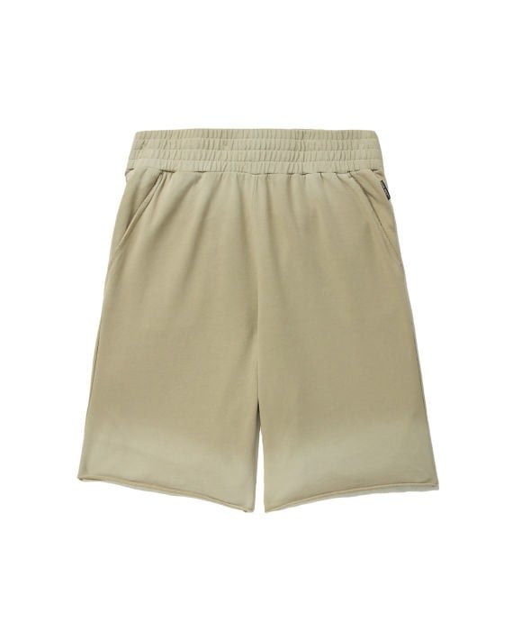 IZZUE - Spray distress shorts beige - BACKSTAGE - باك ستيج - BACKSTAGE باك ستيج your go-to destination for discovering the finest brands that cater to every taste and occasion in KSA and Middle East.