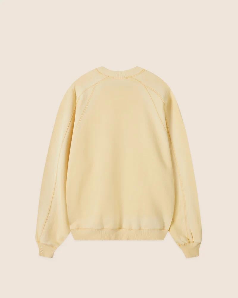 NP - SUN-KISSED CREWNECK YELLOW - BACKSTAGE - باك ستيج - BACKSTAGE باك ستيج your go-to destination for discovering the finest brands that cater to every taste and occasion in KSA and Middle East.
