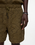 OAS PINE VERVE CROCHET SHORTS