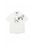 BACKSTAGE ASYMMETRICAL LAYERED SHIRT