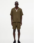 OAS PINE VERVE CROCHET SHORTS