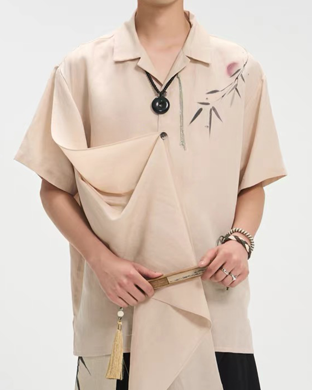 Draped Panel SHIRT