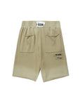 IZZUE - Spray distress shorts beige