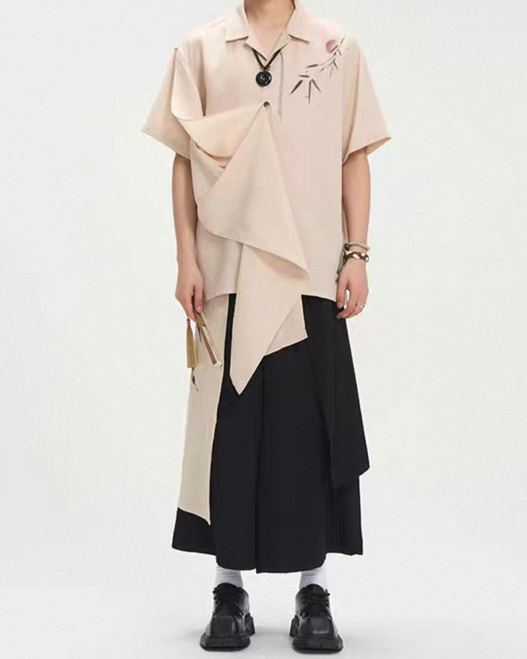 Draped Panel SHIRT