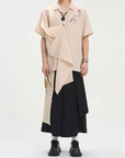 Draped Panel SHIRT