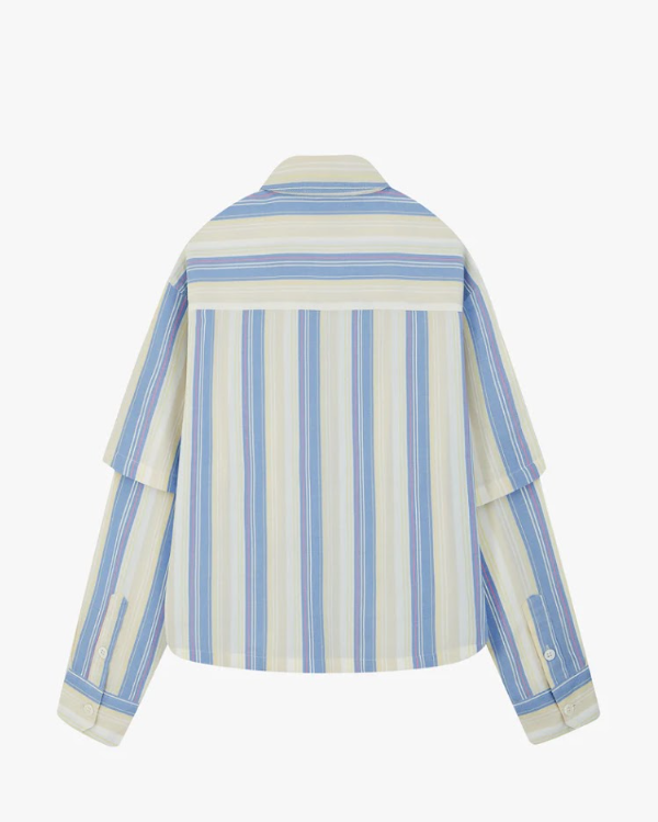 STRIPE  SLEEVE - SHIRT