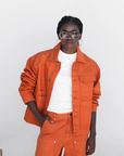 HOMIES WORKER JACKET TERRACOTA