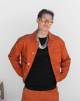 HOMIES WORKER JACKET TERRACOTA