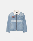 HOMIES VINTAGE FADED DENIM JACKET