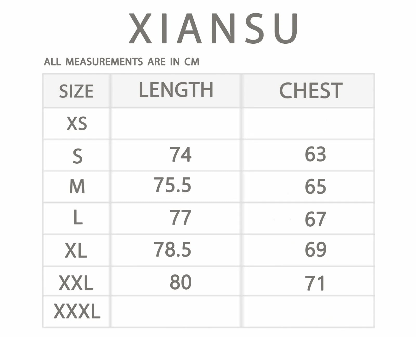 XIANSUO - سترة