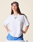 BEACH TEE CROPPED